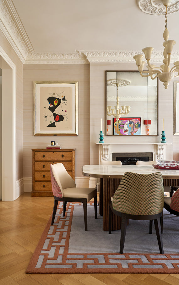The Art Deco Overmantel Mirror