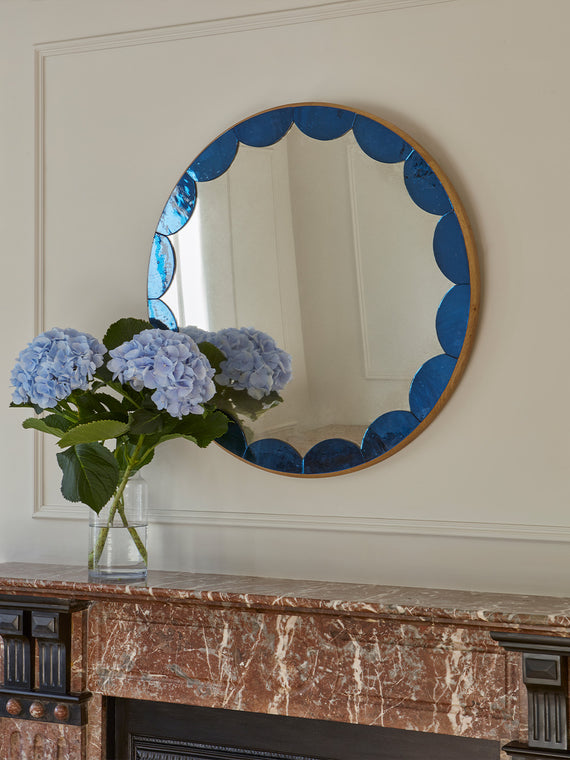 The Circular Scallop Mirror