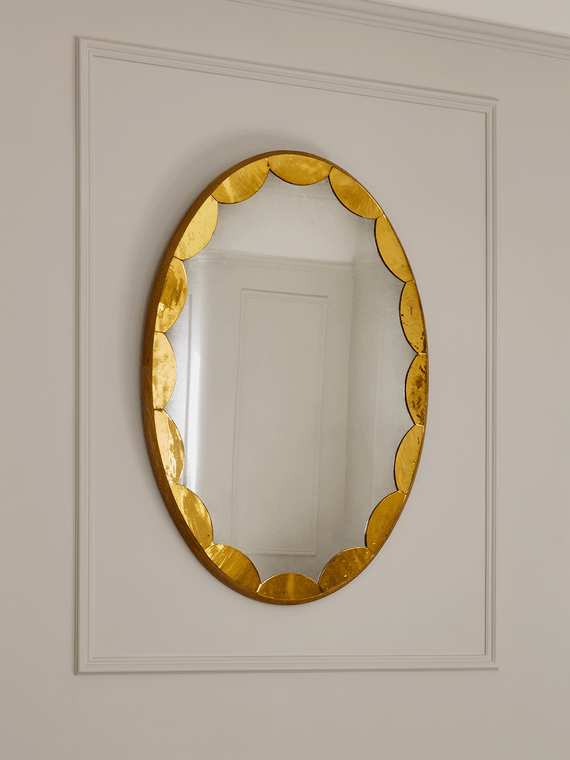 The Ellipse Scallop Mirror