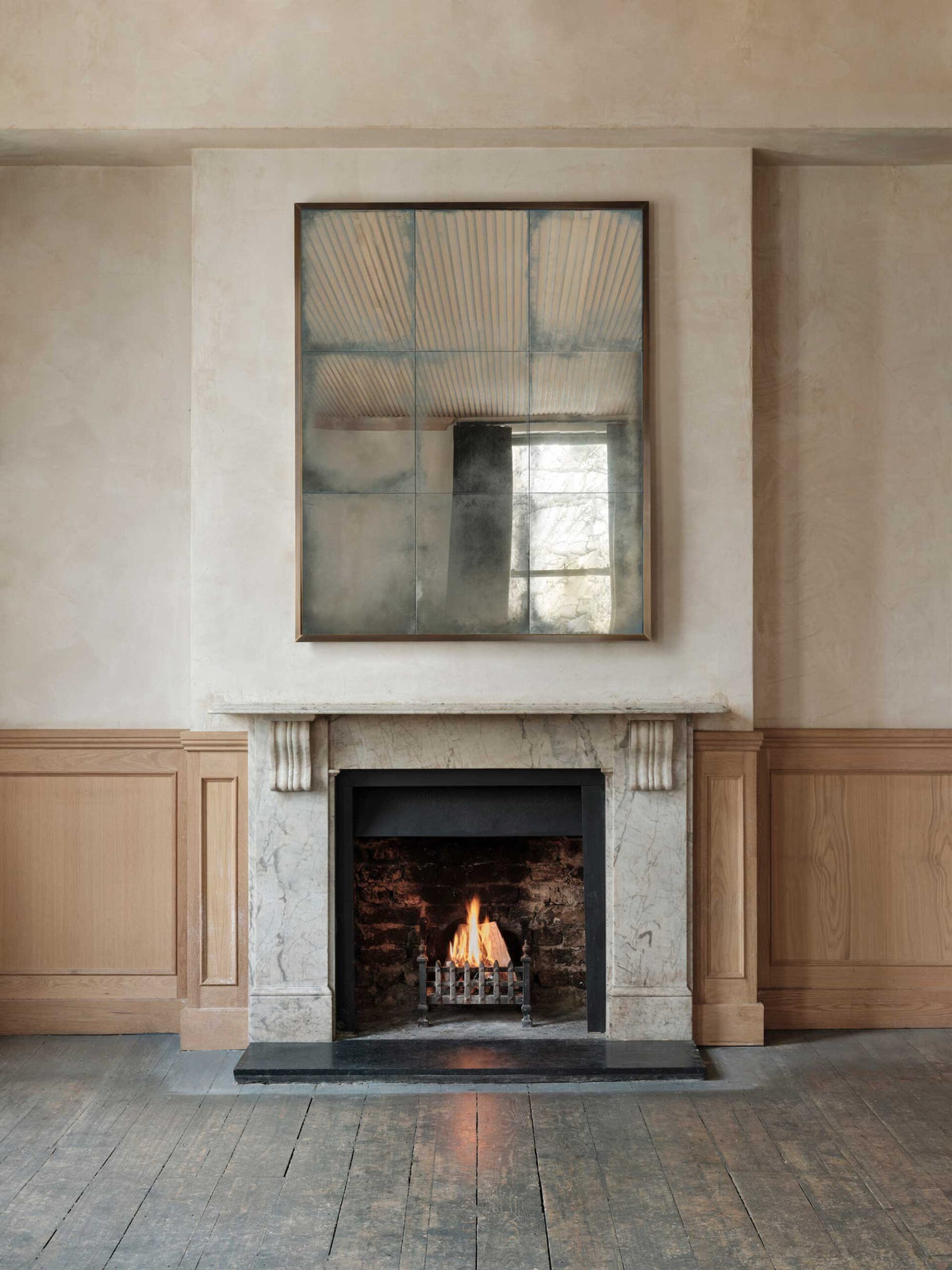 The Braque Overmantel Mirror