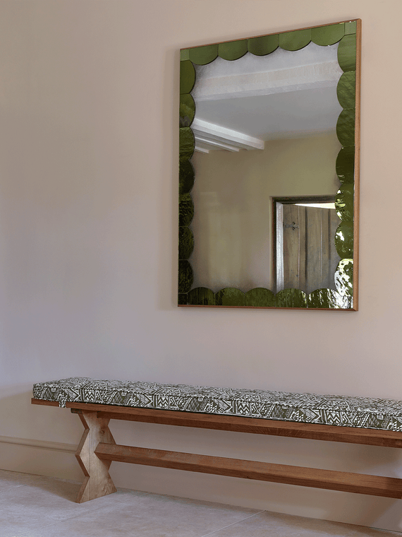 The Rectangular Scallop Mirror