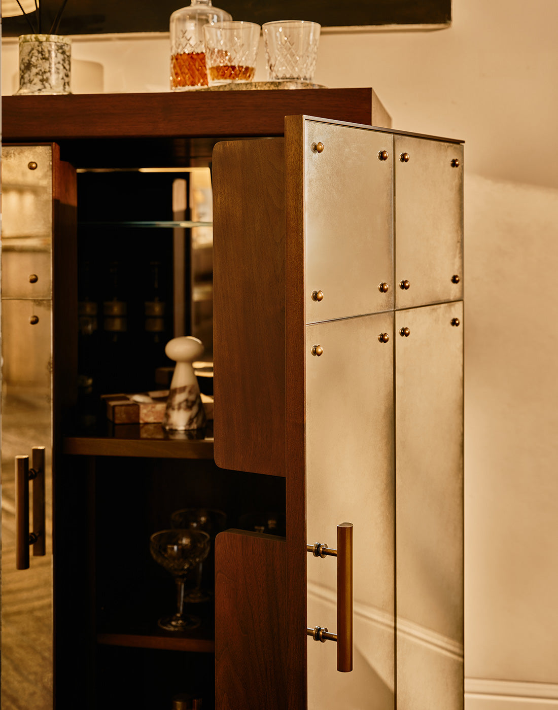The Mini Miami Cocktail Cabinet