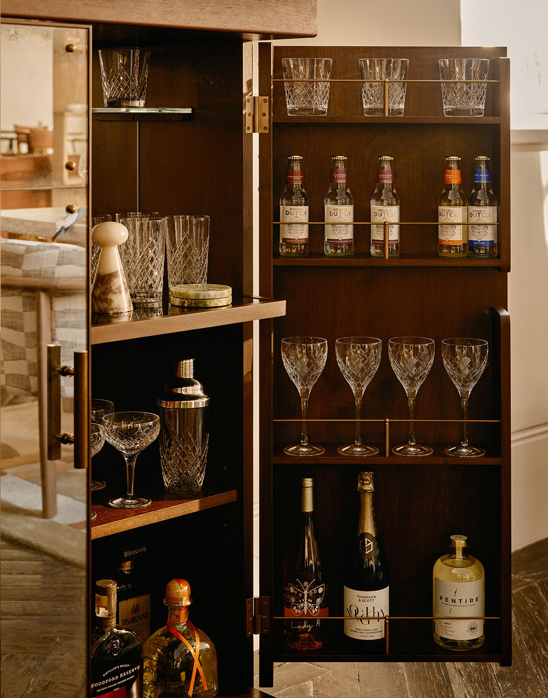 The Mini Miami Cocktail Cabinet