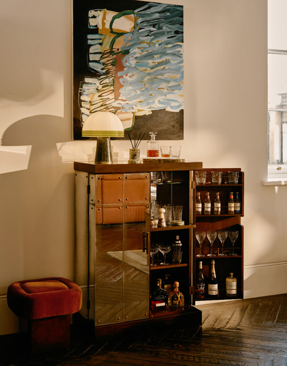 The Mini Miami Cocktail Cabinet